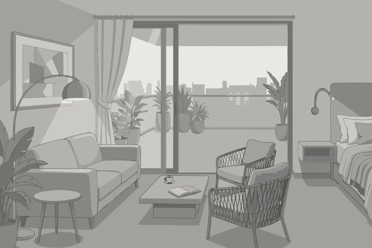 Comfort Double Room (no Sea View) and Free Beach Access